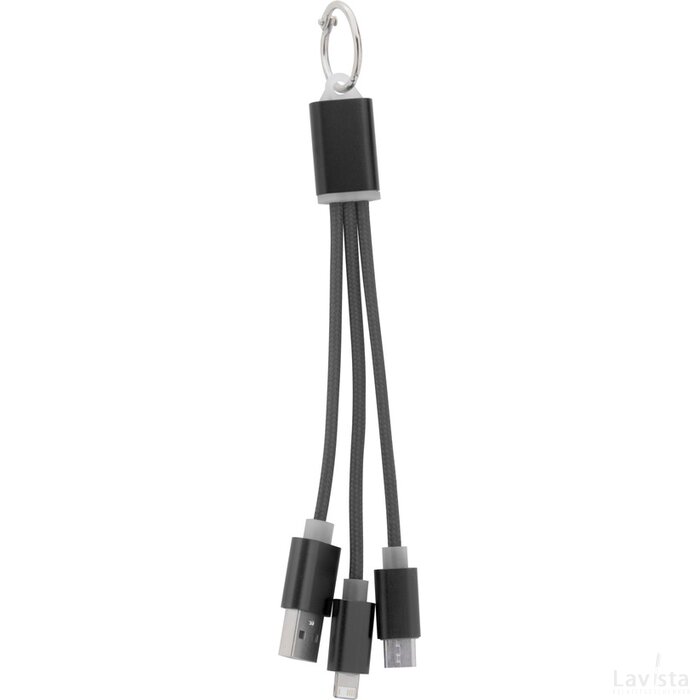 Scolt Usb-Oplaadkabel Zwart