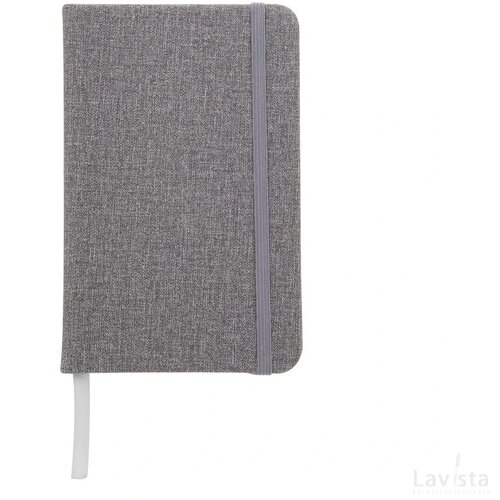 Gabbro A6 Notitieboek (Licht) Grijs