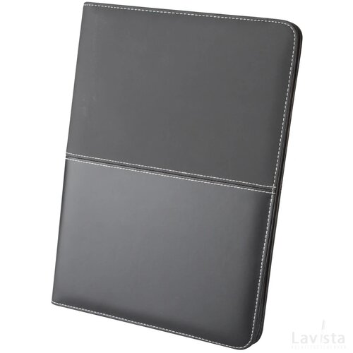 Duotone Zip A4 Documenten Map Met Rits Zwart