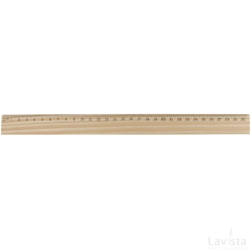 Threeo Liniaal Grenen Hout Bruin