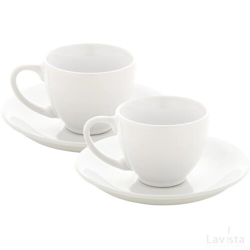 Mocca Espresso Set Wit