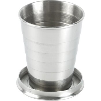 Nautilus Opvouwbare Beker Zilver