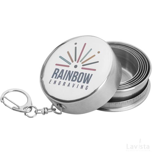Nautilus Opvouwbare Beker Zilver