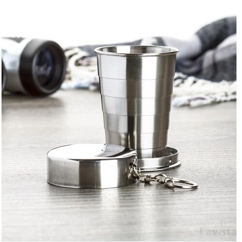 Nautilus Opvouwbare Beker Zilver