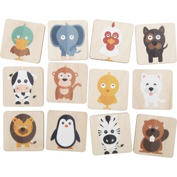 Immermor Memory Spel, Dieren Naturel
