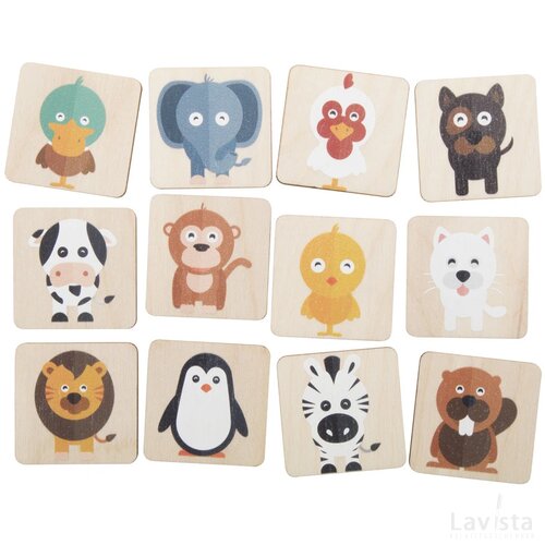 Immermor Memory Spel, Dieren Naturel