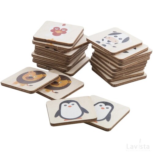 Immermor Memory Spel, Dieren Naturel