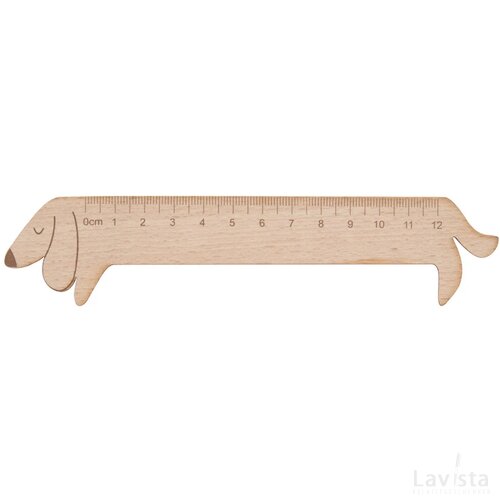 Looney Houten Liniaal Naturel