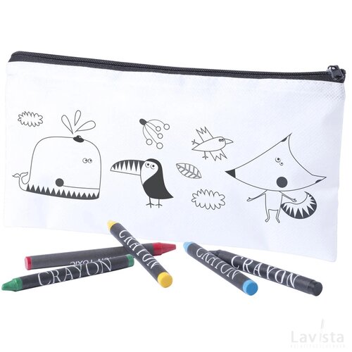 Skinga Inkleurbare Etui Wit