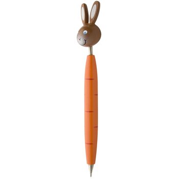 Zoom Pen Met Figuurtje, Konijn Oranje