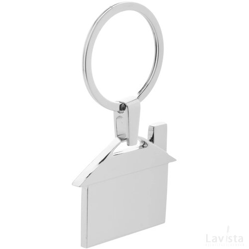 Dwell Sleutelhanger Zilver