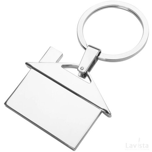 Dwell Sleutelhanger Zilver