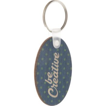Woody B Sleutelhanger Naturel