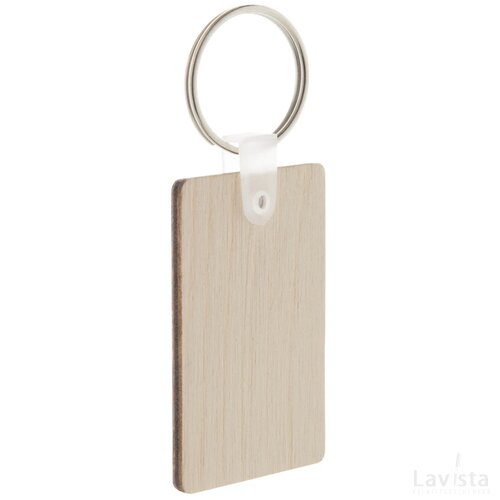 Woody D Sleutelhanger Naturel