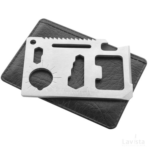 Goedkope creditcard multitool Zilver