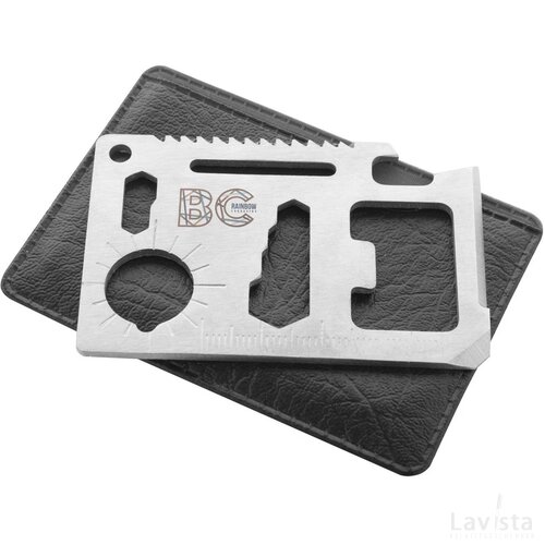 Goedkope creditcard multitool Zilver