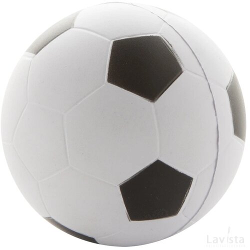 Stressbal voetbal Wit