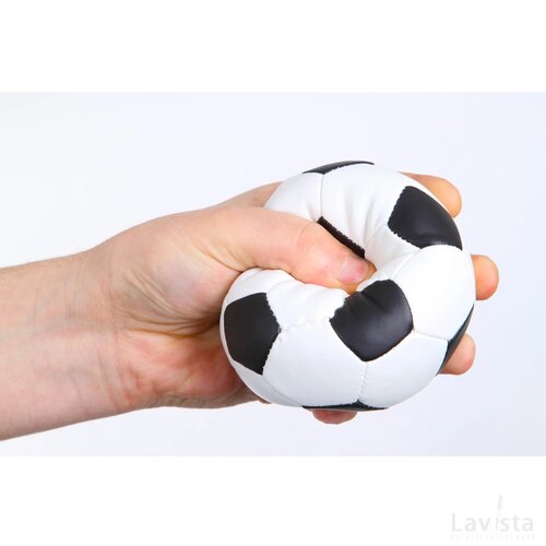 Stressbal voetbal Wit