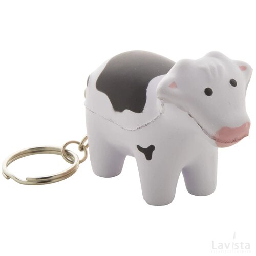 Milky Antistress Sleutelhanger. Wit