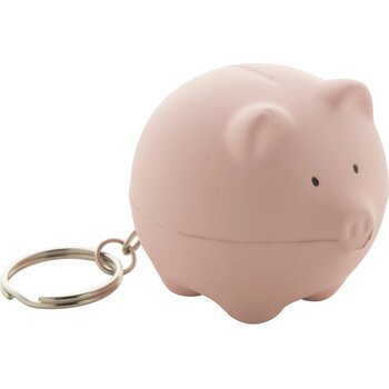 Snowball Antistress Sleutelhanger. Roze