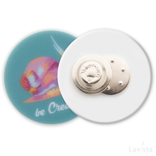 Colobadge Custom Made Magnetische Badge Wit