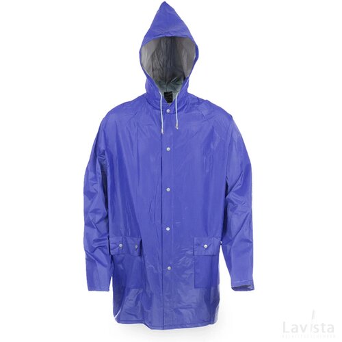 Hinbow Regen Jas (Kobalt) Blauw