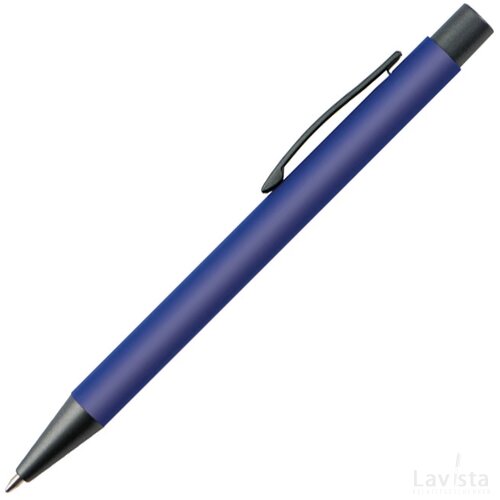 Balpen van kunststof blauw