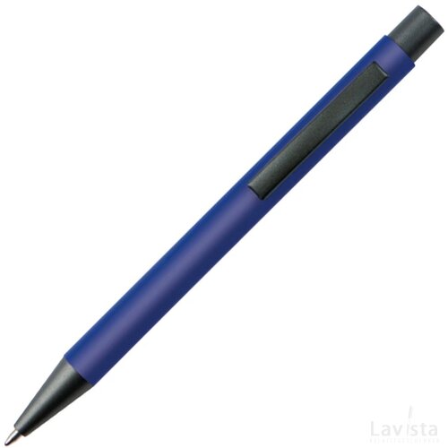 Balpen van kunststof blauw