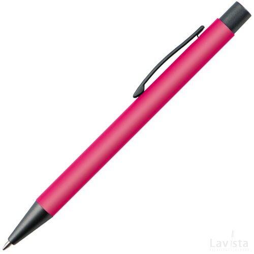 Balpen van kunststof roze paars