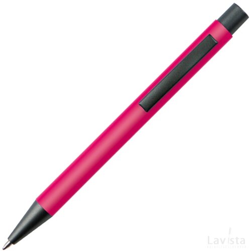 Balpen van kunststof roze paars