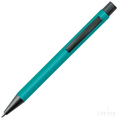Balpen van kunststof turquoise