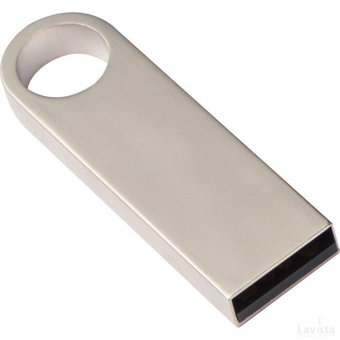 USB metaal 8GB grijs silvergrey zilvergrijs