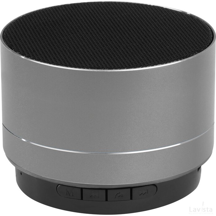 Bluetooth luidspreker grijs silvergrey zilvergrijs