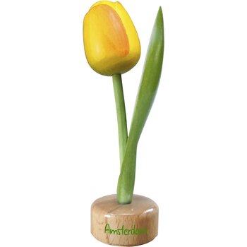 Tulip pedestal 20 cm ( big ), yellow orange Amsterdam