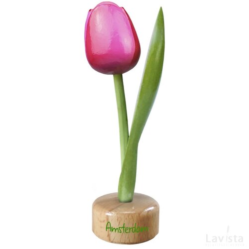 Tulip pedestal 20 cm ( big ), pink red Amsterdam