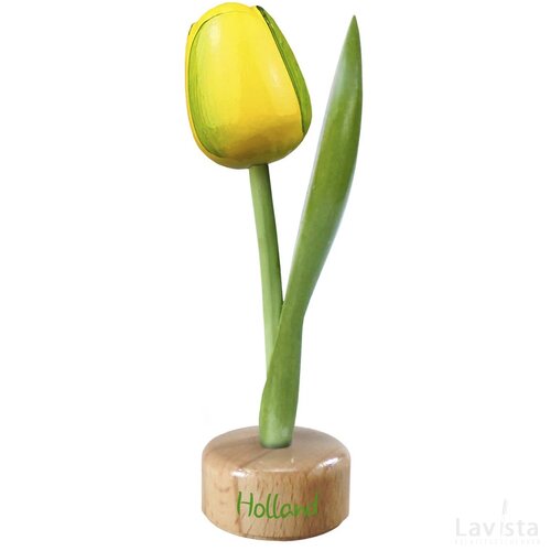 Tulip pedestal 20 cm ( big ), yellow green Holland
