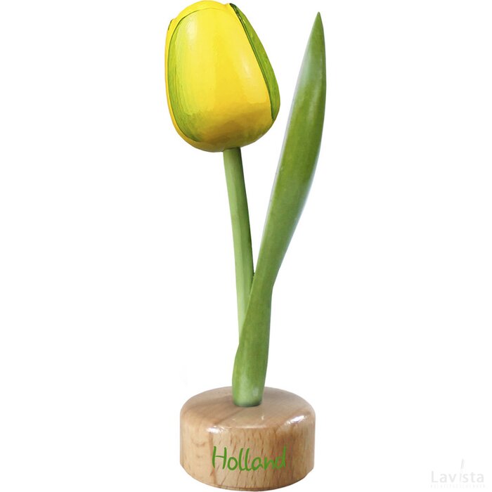 Tulip pedestal 20 cm ( big ), yellow green Holland