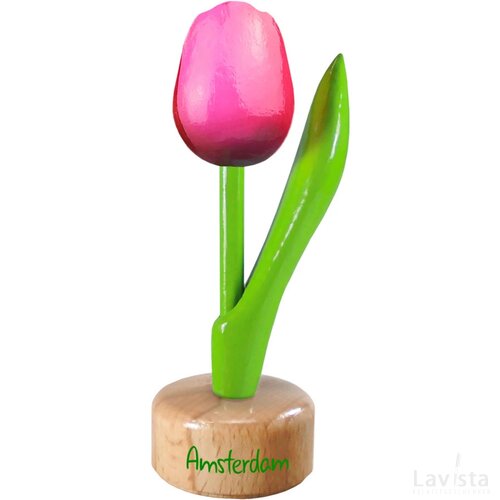 Tulip pedestal 8,5 cm ( small ), pink red Amsterdam