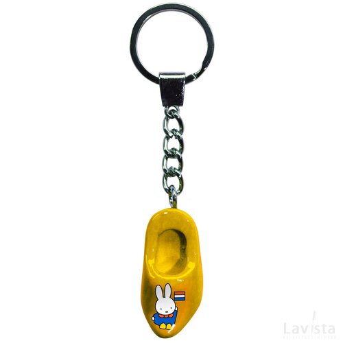 Keychain 1 shoe 4 cm, yellow Nijntje Miffy