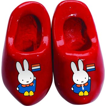 Magnet 2 shoes 4 cm, red Nijntje Miffy