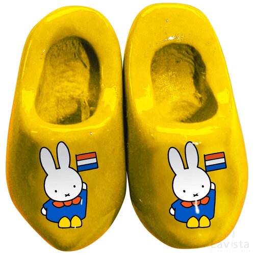 Magnet 2 shoes 4 cm, yellow Nijntje Miffy