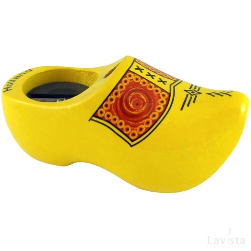 Pencil sharpener 8,5 cm, yellow farmer