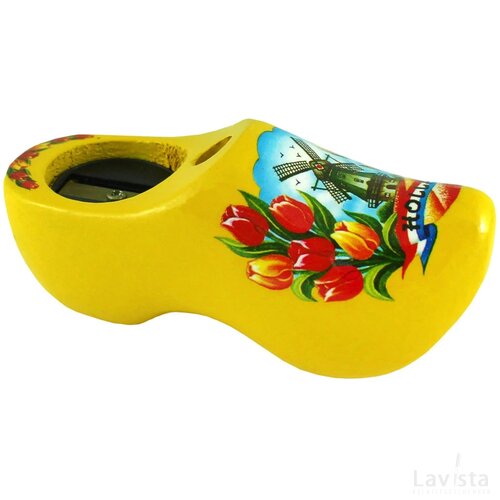 Pencil sharpener 8,5 cm, yellow tulip