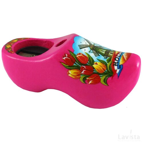 Pencil sharpener 8,5 cm, pink tulip