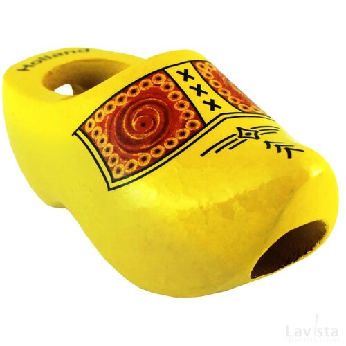 Kerchief shoe 8,5 cm, yellow farmer