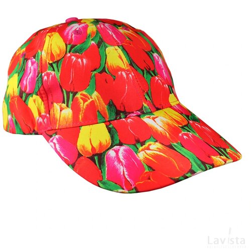 Cap tulipprinted
