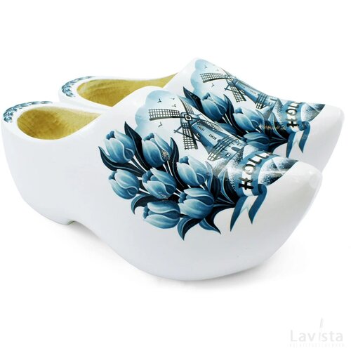 Draagklomp Pointed Tulip Delft Blue maat 19