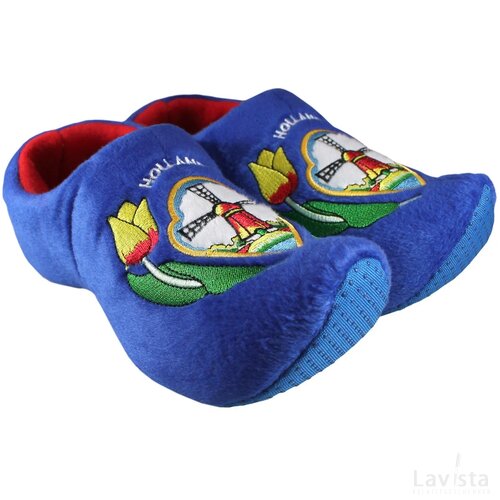 Klomppantoffels, blue tulip maat 25-30