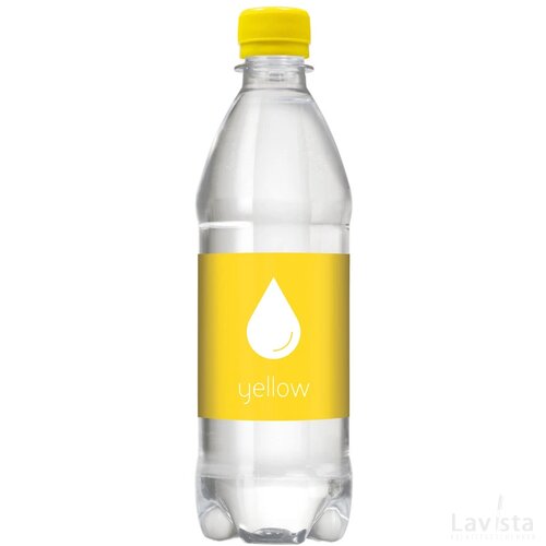 Gevuld waterflesje | 500 ml | R-PET | Lekvrij