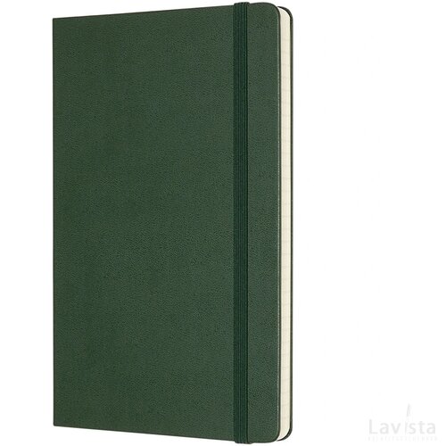 Classic L hard cover notitieboek - gelinieerd Myrtle Green Myrtle groen